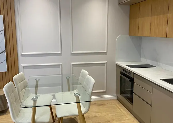 Brand New Sea View Free Parking - Blue Breeze Apartament Polisi i Vogel